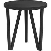 Berkfield Home Tea Table Black 35 cm MDF