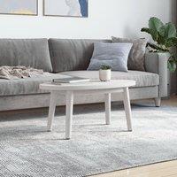 Berkfield Home Table Top White 80x40x2.5 cm Solid Wood Pine Oval