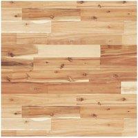 Berkfield Home Table Top Square 60x60x2 cm Solid Wood Acacia in Brown | Size: 60 x 60 x 2 cm