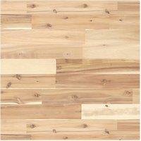 Berkfield Home Table Top Square 50x50x2 cm Solid Wood Acacia in Brown | Size: 50 x 50 x 2 cm