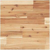 Berkfield Home Table Top Square 40x40x4 cm Solid Wood Acacia in Brown | Size: 40 x 40 x 4 cm