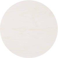 Berkfield Home Table Top Round White 40x3 cm Solid Wood Pine | Size: 40x3 cm