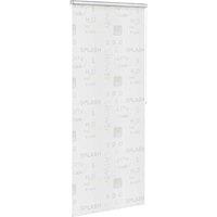 Berkfield Home Shower Roller Blind 80x240 cm Splash in Grey