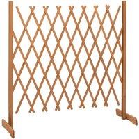 Berkfield Home Garden Trellis Fence Orange 180x100 cm Solid Firwood