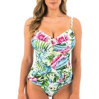 Fantasie Women's Langkawi Twist Front Tankini Top in White | Size: 34DD