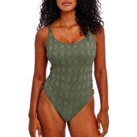 Freya Women's Nomad Nights Underwired Swimsuit in Green | Size: 32F