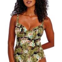 Freya Women's Bahama Shores Tankini Top in Black | Size: 34E