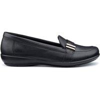 Hotter Women's 'Clay' Loafers in Black | Size: 4.5