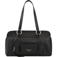 Dents Women's Haworth Leather Shoulder Bag in Black