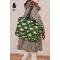 Orla Kiely Women's Vegan Laptop Tote Bag with Trolley Sleeve & Multiple Pockets