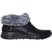 Skechers Women's ON-THE-GO JOY Slip-Ins Perform Tex Chugga Boot W/ Faux Fur & Bungee Laces Black | Size: 5