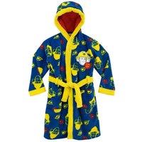 Fireman Sam Boy's Firefighter Dressing Gown in Blue | Size: 18-24 m