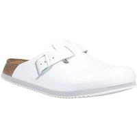 Birkenstock Men's Boston Mule in White | Size: 10.5