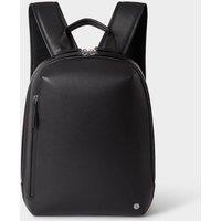 OSPREY LONDON Men's The Venture Leather Backpack in Black