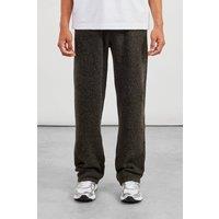Cernucci Men's Embroidered Knitted Jogger - Chocolate | Size: Large