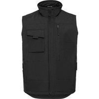 Russell Men's Heavy Duty Gilet in Black | Size: XS