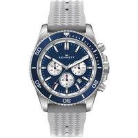 Kennett Men's PaceSetter Chronograph Watch Nautical Inspired Timepiece in Grey
