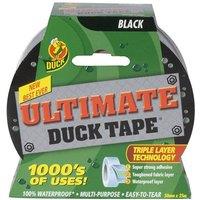 Shurtape Duck Tape Ultimate Cloth Tape Black 50mm x 25m