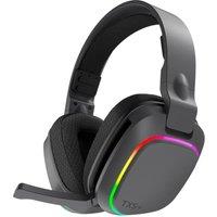 Gioteck TX5+ Wireless DUO RGB Gaming Headset in Dark Grey