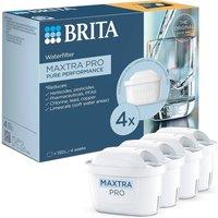 Brita MAXTRA PRO Pure Performance Water Filter Cartridge - 4 Pack - Original Refill in White