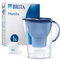 Brita Marella Water Filter Jug Blue (2.4L) incl. 1x MAXTRA PRO Pure Performance Cartridge | Size: 1 Pack