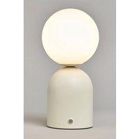 BHS Lighting Imogene Rechargeable Table Lamp in White