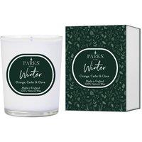 Parks Candles PARKS WINTER - CANDLE 180G ORANGE, CEDAR & CLOVE in White | Size: 189g