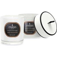 Parks Candles AROMATHERAPY 220G ORANGE CEDARWOOD & CLOVE in White | Size: 200g