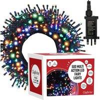 Globrite Multicolour Fairy Lights 50m 500LED String Lights for Indoor & Outdoor Decoration