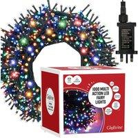 Globrite Multicolour Fairy Lights 100m 1000LED String Lights for Indoor & Outdoor Decoration