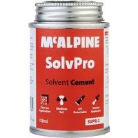 McAlpine SolvPro Solvent Cement (118 ml) + Nebo Slim Mini UV Torch