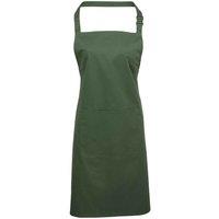 Premier Colours Pocket Full Apron in Dark Green