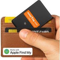 ReFind Wallet Tracker Card (iOS Only) Slim Rechargeable Wallet Finder in Black