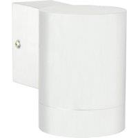 Nordlux Tin Outdoor Wall Light White Metal Garden GU10 IP54 Mains