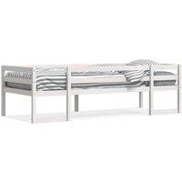 Berkfield Home Kids' Bed Frame without Mattress White 90x200 cm Solid Wood Pine
