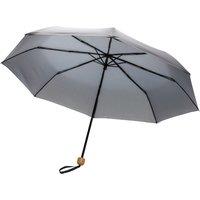 XD Design Men's Impact Bamboo Folding Umbrella in Dark Grey