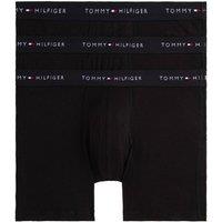 Tommy Hilfiger Men's Signature 3 Pack Boxer Brief Black | Size: Medium