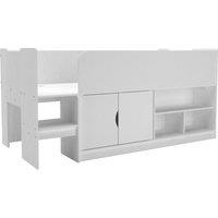 Kidsaw Mid Sleeper in White | Size: Single