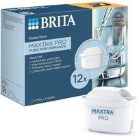 Brita MAXTRA PRO Pure Performance Water Filter Cartridge - 12 Pack - Original Refill in White