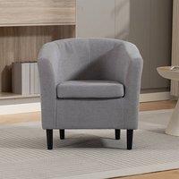 Artemis Home Beulah Fabric Accent Chair in Grey | Size: 1 Pack