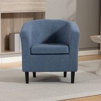 Artemis Home Beulah Fabric Accent Chair in Light Blue | Size: 1 Pack