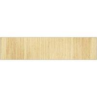 Berkfield Home Rug Rectangular Light Natural70x300 cm Bamboo in Beige | Size: Medium
