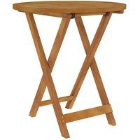 Berkfield Home 3 Piece Folding Garden Dining Set Solid Acacia Wood in Brown