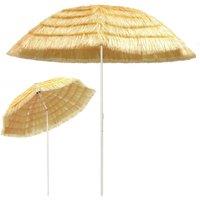 Berkfield Home Beach Umbrella Natural 300 cm Hawaii Style