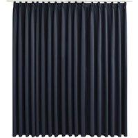 Berkfield Home Blackout Curtain with Hooks Anthracite 290x245 cm in Dark Grey