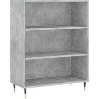 Berkfield Home Bookcase Concrete Grey 69.5x32.5x90 cm Engineered Wood