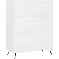 Berkfield Home Bookcase White 69.5x32.5x90 cm Engineered Wood