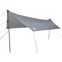 Berkfield Home Camping Tarp Orange 460x305x210 cm Waterproof in Grey | Size: 460 x 305 x 210 cm