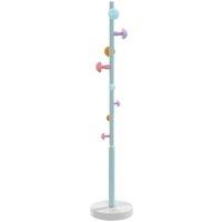 Berkfield Home Coat Stand Blue 172 cm Powder-coated Iron