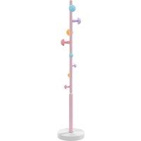 Berkfield Home Coat Stand Pink 172 cm Powder-coated Iron